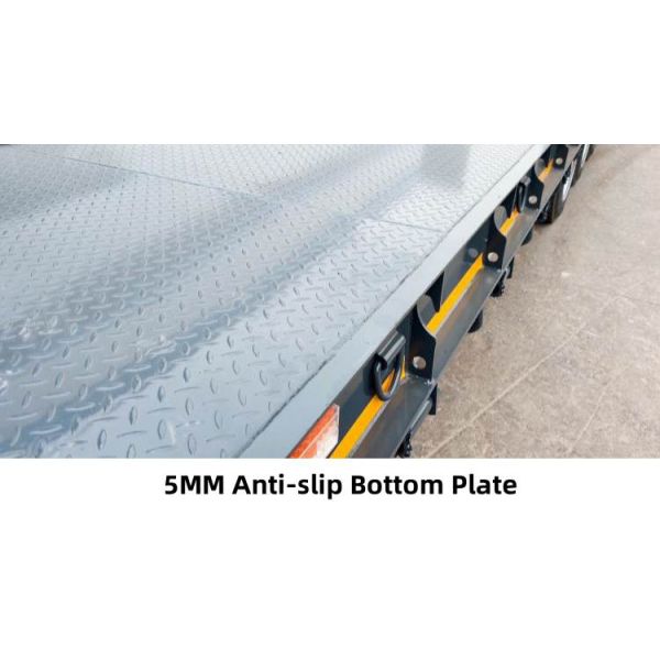 TITAN 4 Axle 100 Ton 40 Feet Low Bed Trailer Price