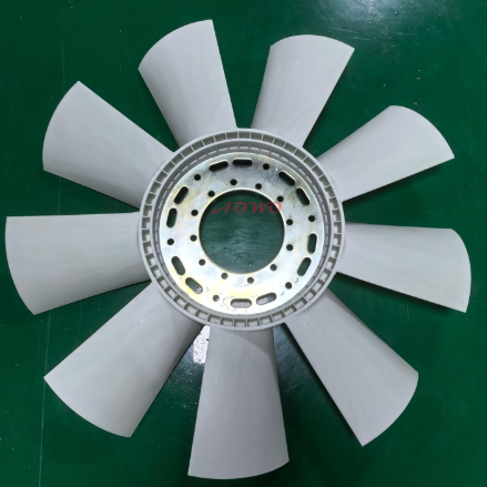 OEM Standard Size Aluminium Material Energy Saving Fan Blade for Truck Fan Clutch Blade