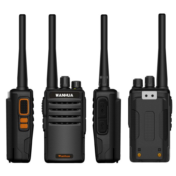 Digital Mobile Radio Handheld UHF High Power Walkie Talkie with 2.5ppm Frequency Stability