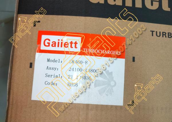 Hino P11C Turbocharger 24100-4480C RHG6 SK460-8 Excavator Spare Parts In China