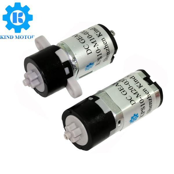 dc 3v 3.3v 3.6v 6v M10 M20 M30 brush motor with 10mm planetary plastic gearbox