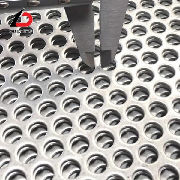 Custom Metal Perforate Mesh Stainless Steel Aluminum Copper Brass Colors