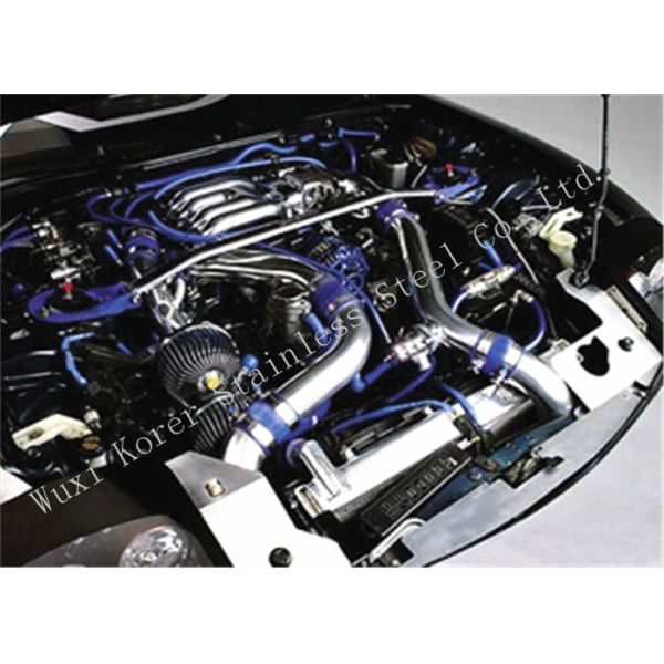 AISI Stainless Steel Tube Exhaust Pipe 35x0.8mm 316l Stainless Tubing For Silencer