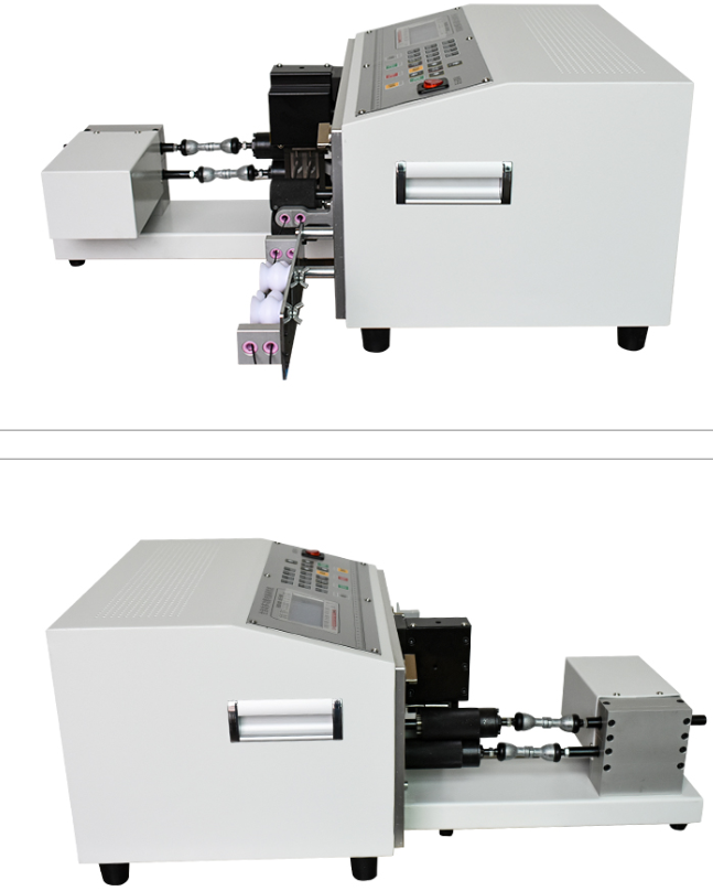 Factory Automatic Wire Strip Cut Twisting Tinning Machine with Touch LCD Screen and Adjustable Wire Straightening Mechanism