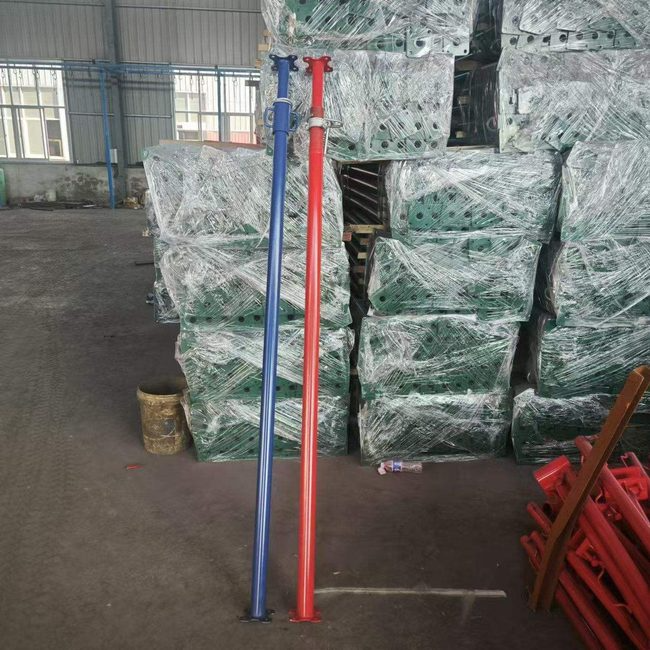 Adjustable Steel Scaffolding Prop for Concrete Construction Support and Shoring Applications