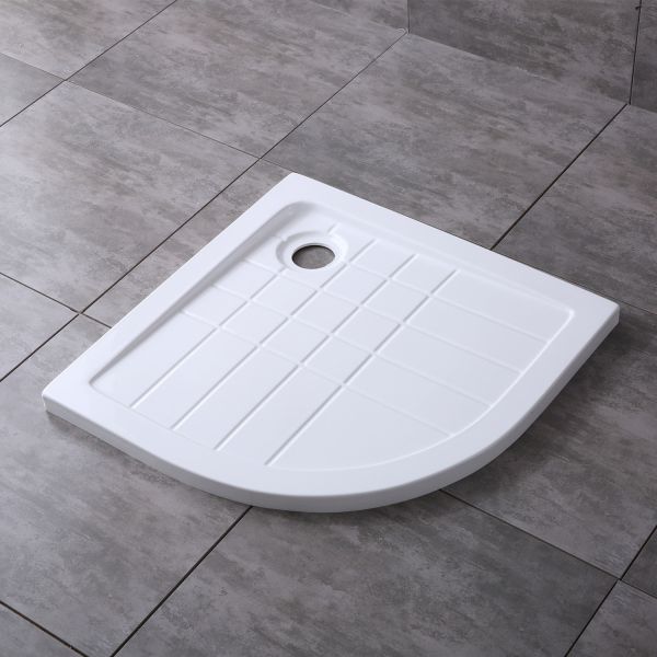HA-TF01 Corner Acrylic Shower Base Bathtub Tray Shower Plate with Yes Skirt Structure