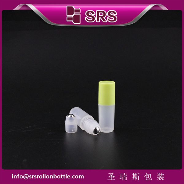 SRS RPP-3ml Plastic Roll On Bottle Any Color for Sample Applications