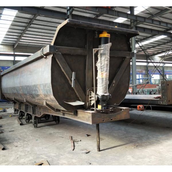 3 используемых цапфами трейлера тележки, используемый трейлер Типпер с полезной нагрузкой 45 тонн