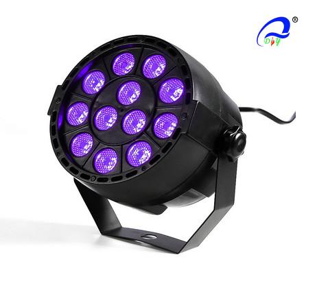 Battery LED Par Light 12 PCS 1Watts LED Super Mini Par 64 Light For Party Show