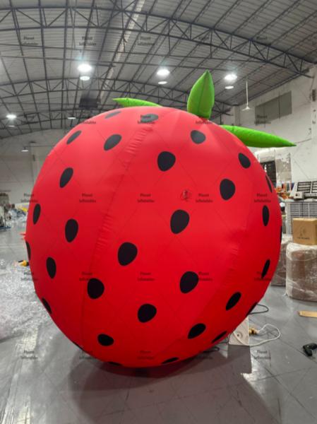 Event Advertising Giant Inflatable Strawberry Model Promotion Fruit Cartoon for Outdoor