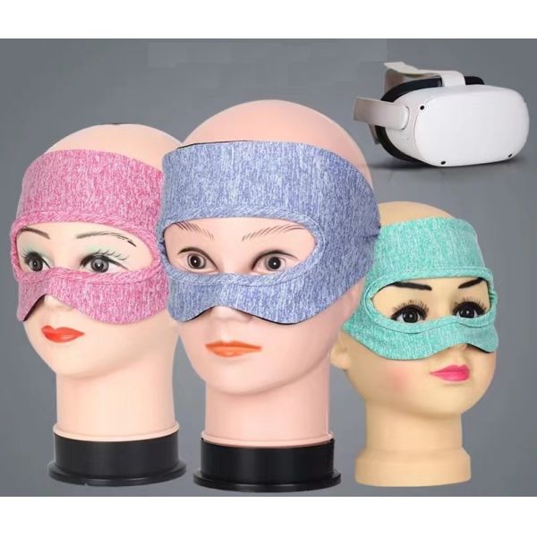Oculus Quest 2 VR Gaming Accessories Soft VR Eye Mask Reusable Washable