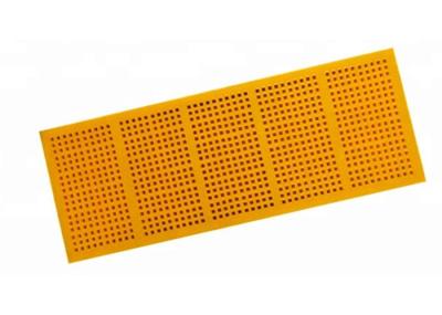 Malha modular da tela do poliuretano da limpeza de auto para o agregado 1000X300MM de Gabbor