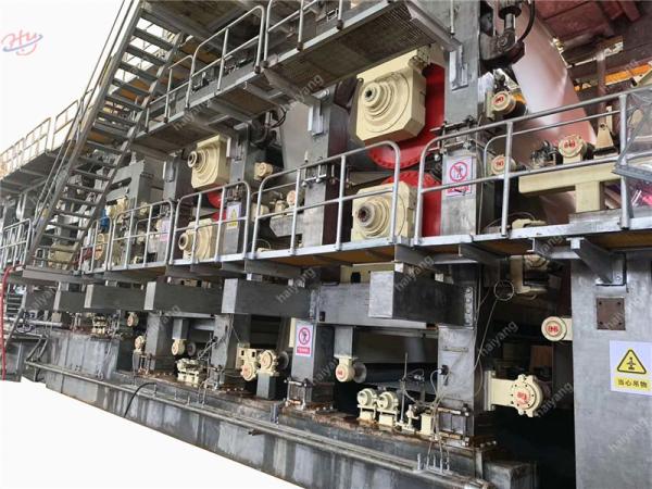 100gsm 3200mm 100T/D Corrugated Cardboard Machine