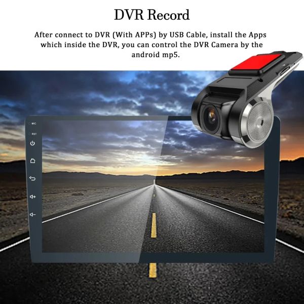 Главное устройство универсального автомобильного радио с операционной системой Android 11.0 и встроенным Android Auto