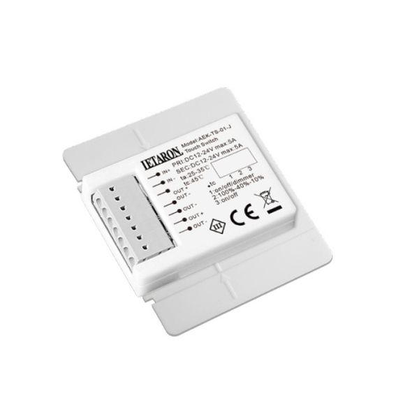 Bathroom Lighting IR Touch Switch Dimmer 5A DC12V-24V With Three Modes