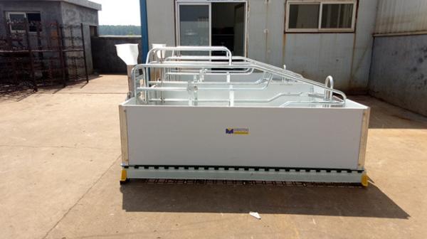 Stainless Steel Galvanised Stackable Pig Farrowing Crate