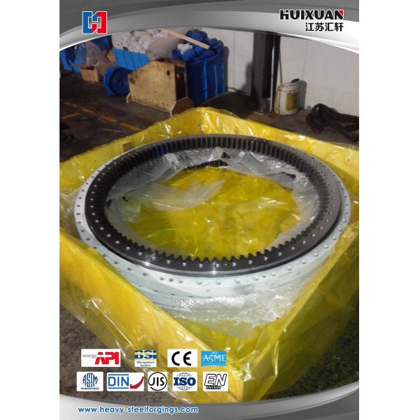 Engineering Machinery Alloy Steel Forgings Large Diameter Turntable Bearing