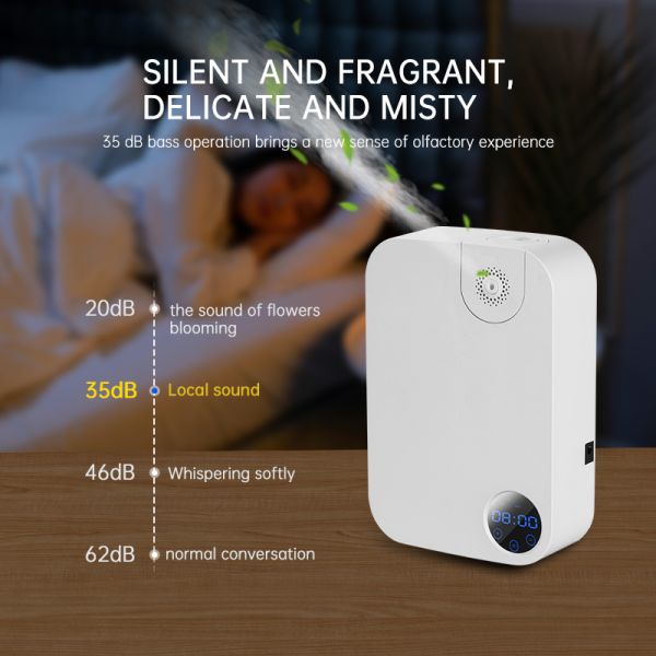 Ultimate Silence Aroma Diffuser Machine With 180ML Essential Oil Capacity