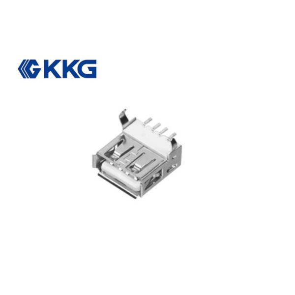 Отсутствие гнезда USB задней стороны обложки женского, Pin загиба внутреннего соединителя Usb 2,0 гофрируя