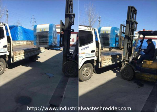 Retalhadora Waste industrial giratória das lâminas 380v dos fios