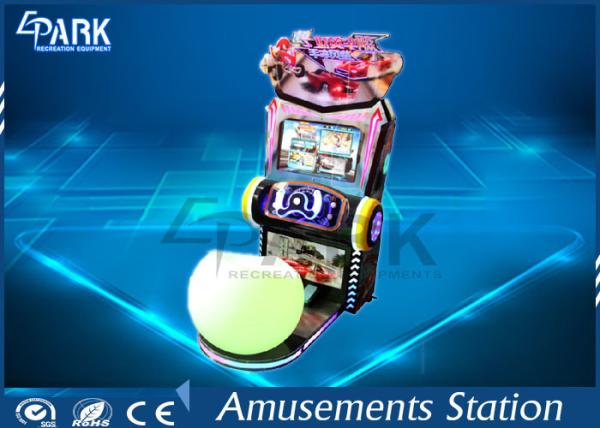 275W Racing Game Machine 1 Player With Dynamic Steering Wheel Seat