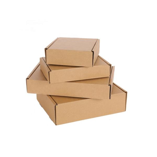 CMYK Printing 70*70*60cm Garment Corrugated Mailing Box