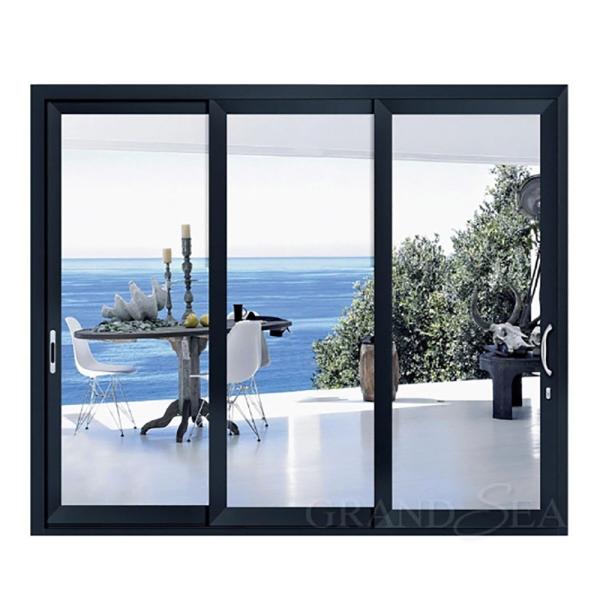 Aluminum Waterproof Sliding Doors for Residential and Commercial