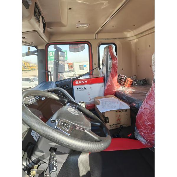 Camión de bomba larga Sany 75m Camión de bomba nuevo montado en hormigón SYM5556THBF 750A