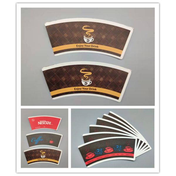 PE 100% древесины девственницы покрыло стиль 8 рукавов кофейной чашки Oz одностеночный