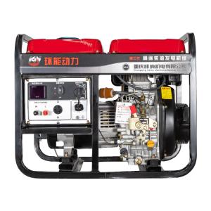 Electric Manual 4 Stroke 6kw Single Cylinder Diesel Generator