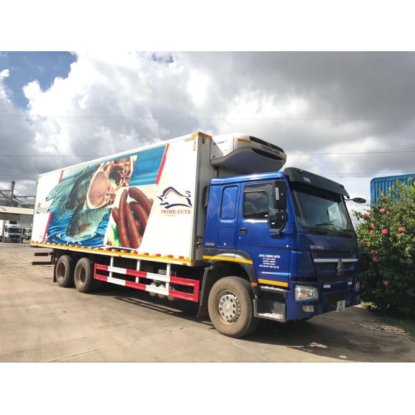 China brand sinotruk howo Cold Storage Fresh refrigerator Truck for sale