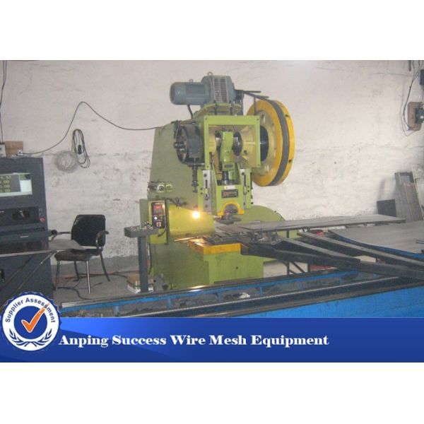 Blue / Green Colors Perforated Metal Machine For Wind / Dust Protection Screen