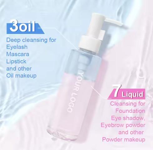 Private Label Pore Control Cleansing Oil Daily Makeup Removal Oil Facial Cleanser Makeup Removing Oil Makeup Remover
