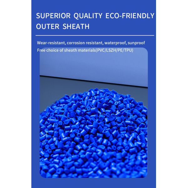 GJFJKV SM / MM Armored Optical Fiber PVC Jacket Fibre Optic Cable Armoured