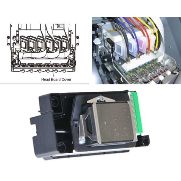 Amortecedor da cabeça de impressão DX5/DX4 das peças sobresselentes da impressora a jacto de tinta de Epson com filtro grande