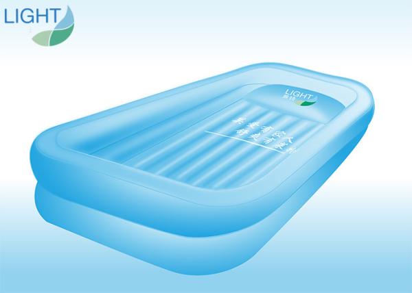 LIGHT Certified 50L Mobile PVC Medical Inflatable Bathtub With Intelligent Heating