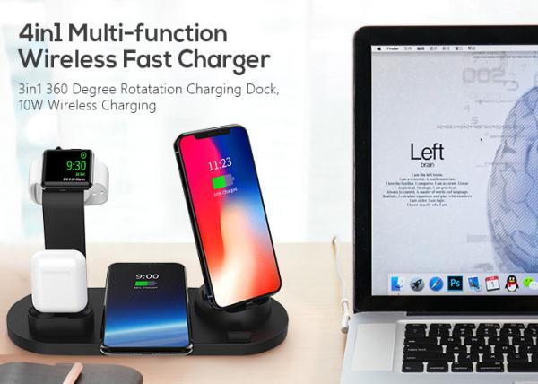 OEM QI Standard 10W 3 In 1 QI Wireless Charger