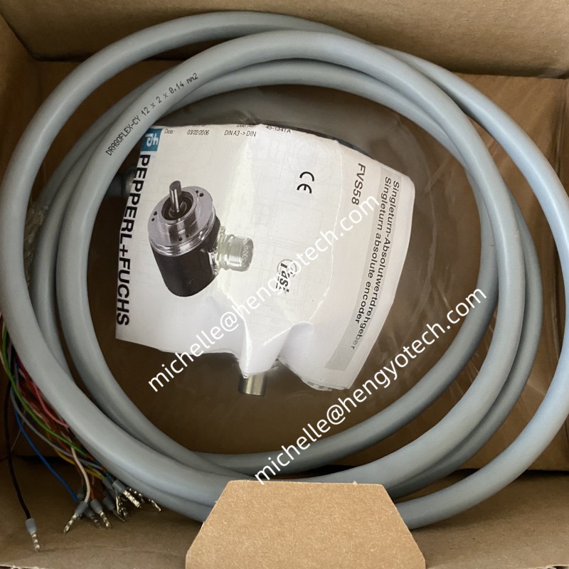 PEPPERL+FUCHS FVM58 Multiturn Absolute Encoder for Industrial Automation with One Year Warranty and Original Brand New Condition