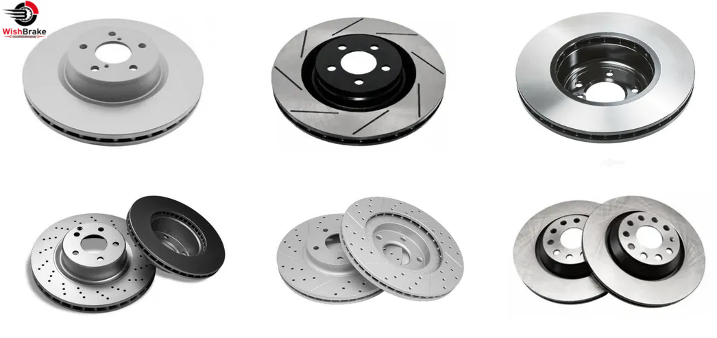 Wholesale Customized Plain Solid Vented Ventilated Slotted Drilled Ceramic Cast Iron Composite Brake Disc For Toyota