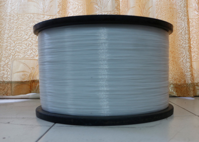 0.8MM High Tenacity 100 Polypropylene Yarn PET Zipper For Weaving , TESTEX Approved