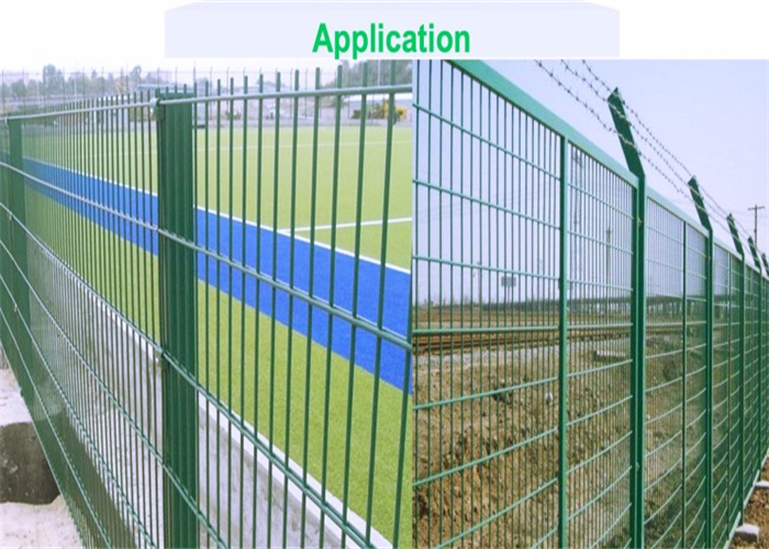 6мм 2d Twin Bar Wire Mesh Fence Panels 868/656 Двойной стержень Мат двусторонний