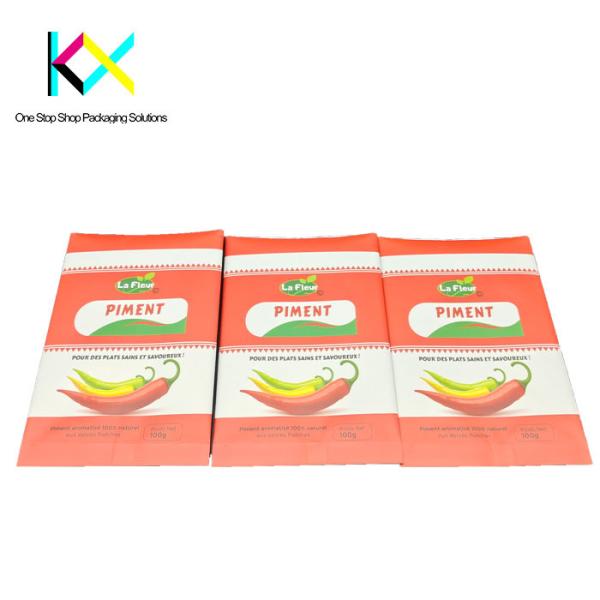 Matte Surface Recyclable Packaging Bags Back Seal Pouch BRC Certified