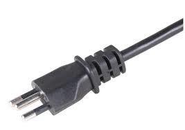 Brazil 3 Prong Ac Power Cord With Plug For Laptop Computer Printer