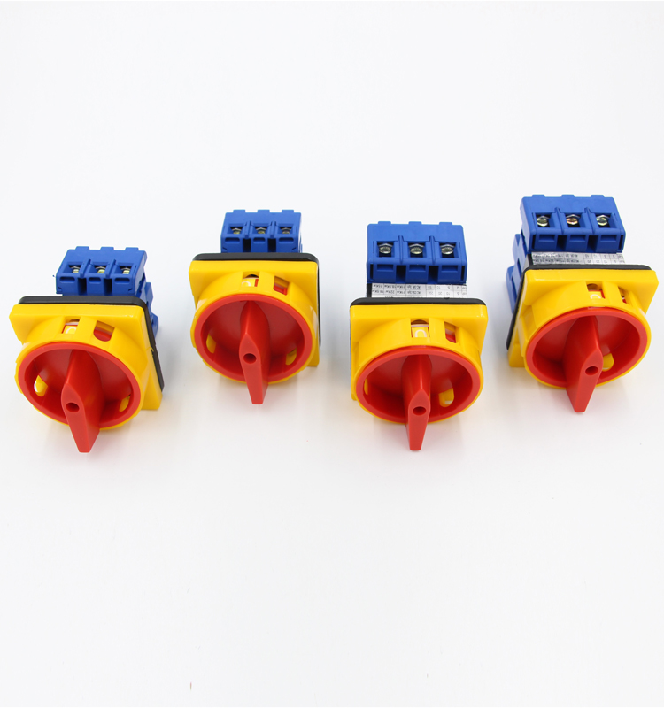 LW30 Series 32A/40A Cam Switch AC Isolator 3P/4P Low Voltage Disconnectors with Din Rail Mounting and On-Off Operation Handle