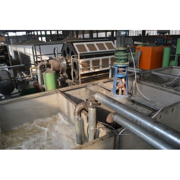 Machine à plateau à œufs rotatif Machine de recyclage des déchets de papier