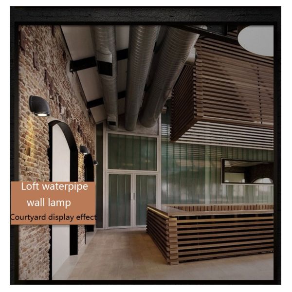 LOFT American creative personalized retro restaurant industrial wall lighting (WH-VR-77）