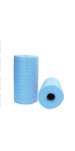 Eco Friendly Kitchen Cleaning Towels Nonwoven Dish Cloth Roll Disposable Washable Kitchen Cloths