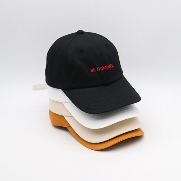 Capuzes de beisebol com visor curvo bordado Temporada completa Estruturado Não estruturado