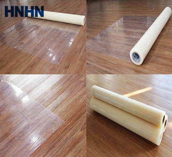 Decorativo lamina 60m filme da proteção do Pe de 50 mícrons para os painéis de estratificação da produção