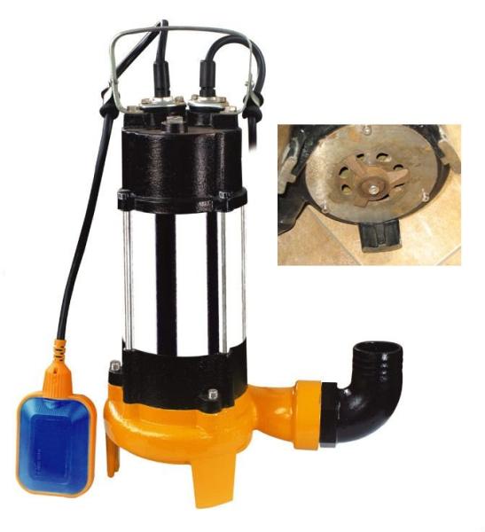 220/380V Electric Submersible Sewage Pump , Outdoor Electric Water Pump